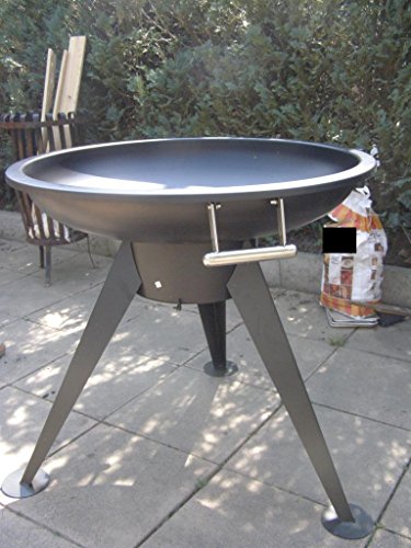 Hohe Feuerschale 80 cm 800 mm / für Schwenkgrill / Grillrost Grill Rost