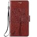 Produktbild Nancen Tasche Hülle für Google Pixel Flip Schutzhülle Zubehör Lederhülle mit Silikon Back Cover PU Leder Handytasche im Bookstyle Stand Funktion Kartenfächer Magnet Etui Schale