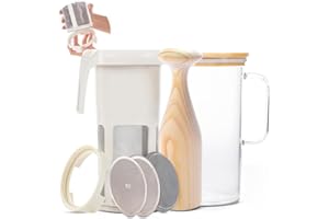 VEGAN MILKER Mülsi Soul, wielofunkcyjny filtr sitkowy - domowe mleko roślinne, burmese tofu itp. Maksymalna emulsja z wymiennymi tarczami. 1 litr w 1 minutę. Przepisy na e-booki. Wyprodukowano w Hiszpanii