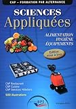 Sciences Appliquées - Cap - Eleve - Maj 2011