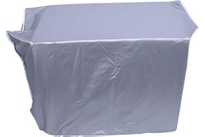 ZERODIS Außenklimaanlage Abdeckungs wasserdichter Klimaanlagen Staubschutz für Haus(86*32*56cm)(Futterfarbe zufällig)