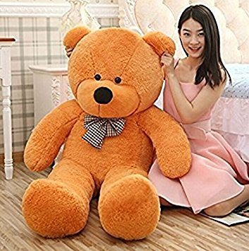 Enew Imported Teddy Bear Extra Long Top Quality Exclusive Fabric (4 Feet Brown)