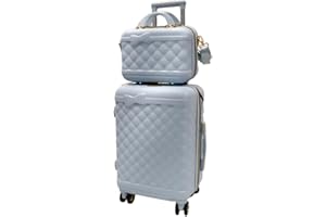 Camomilla Milano Set Valigeria, Set di Valigie, Trolley da Viaggio (40 lt.) + Vanity Case (15 lt.), Materiale Rigido, Ruote Pivotanti