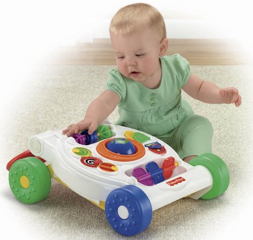 Mattel K9875 – Fisher-Price Activity Lauflernwagen - 4