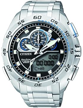 Citizen Herren-Armbanduhr Promaster Land Analog - Digital Quarz Edelstahl jw0120-54E