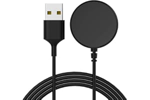 AUSTUO Compatible with Samsung Galaxy Watch 8/7 FE/7/6/6 Classic / 5/5 Pro/4/4 Classic/3 Charger,Wireless Charging Cable Dock for Samsung Galaxy Watch Active/Active 2-100cm