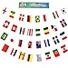Produktbild WM 2018 Fußball Fahnenkette Weltmeisterschaft Banner Dekoration alle 32 Nationen, Länge 10m Große Fahnen
