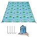 Produktbild SONGMICS Ultraleichte & dünne Picknickdecke mit Tasche, 145 x 190 cm  wasserabweisend Stranddecke, schnell trockende, tragbar, klein Packmafür Reise, Strand, Outdoor und Festivals GCM90UJ