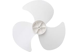 inlzdz Ventilateur Pale pour Ventilateur à Colonne sur Pied en Plastique 3-7 Lames de Ventilateur Accessoires de Remplacement Balnc F 12 Inch