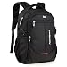 Produktbild Aspen Wasserdicht Laptop Rucksack Herren Damen für Notebook 15,6 Zoll Multifunktional Computer Schulrucksack Business Reiserucksack Schwarz AS-B36 25-30 L