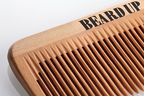 Premium Bartpflege Set | Bart Schablone, Bartkamm, Bartbürste und Bartschere | Rasur –Ergebnisse wie vom Barbier | wohltuende Pflege | gleichmäßiges auftragen von Bartöl | Detailarbeiten | einfaches Styling | Made in Germany | Gratis E-Book - 6