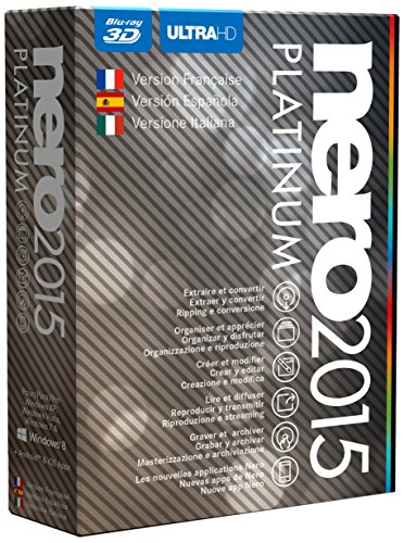 Nero 2015 Platinum - Software De Grabaci  n