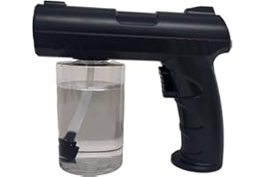 NEUSOL Pistola Nebulizadora K7 portátil, recargable con depósito de 280ml. Pulverizadora para hogar, oficina, escuela, restaurante, hotel,