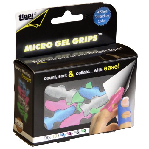 Lee Tippi Micro Gel dedo Grips varios tama os 10 unidades 61410 reviews Lee Tippi Micro Gel dedo Grips varios tama os 10 unidades 61410