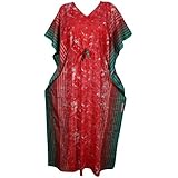 Indiatrendzs Women's Cotton Kaftan Nighty Free Size