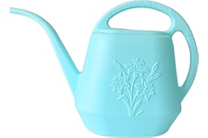 GÉNÉRIQUE 4L Grande capacité arrosoir Pot Long Bec Bouilloire pour intérieur extérieur Jardin Plantes Fleur succulente bonsaï Plante pulvérisateur - en Plastique - pour l'intérieur et l'extérieur (Light Blue)