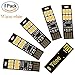 Produktbild Yitee 5pcs USB Light Keychain Super Bright 6 LEDs Mini USB Light Lamp with Smart Touch Electrodeless Dimming Switch For Laptop Keyboard Light(Warm White by Yitee