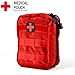 Produktbild Erste Hilfe Tasche Leer Medizinische Tasche Taktische Rucksack Notfalltasche für Reisen Camping Wandern Radfahren Outdoor ( Farbe : Rot 1# )