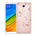 Produktbild Hülle für Xiaomi Redmi 5 Plus ( Nicht geeignet Xiaomi Redmi 5 ) Cover , Wenjie Transparent Rose Pflaume Fleur Silikon Mode Handyhülle Schale Tasche Schutzhülle für Xiaomi Redmi 5 Plus
