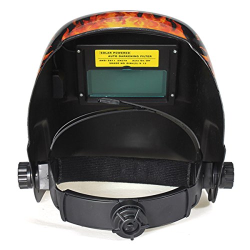 LESOLEIL Automatik Schweißhelme Solar Schweißmaske Schweißschirm Schweißschild ARC TIG MIG Welding Helmet - 2