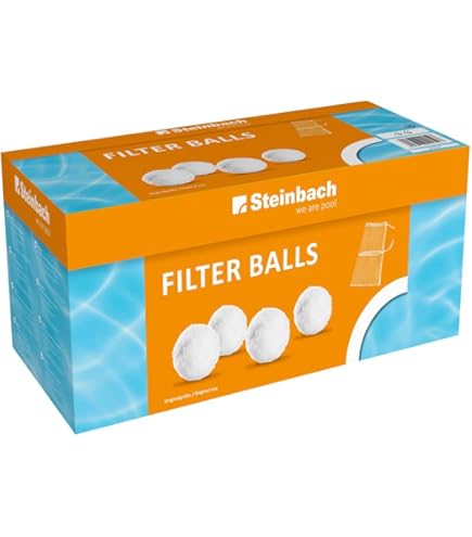 4 Stück Pool Filterbälle Weiß - 7,5cm Filterbälle Für Sandfilteranlagen & Whirlpools
