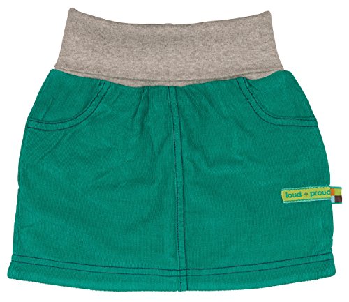 loud + proud Baby Girls 624 Full Skirt, Green (forest Fo), 6-12 months (Manufacturer size: 74/80)