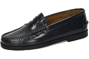 MADE IN SPAIN 210 Castellanos DE Piel NIÑO Zapatos MOCASÍN