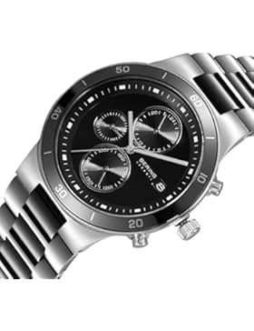 Bering Time Herren-Armbanduhr XL Ceramic Analog Quarz verschiedene Materialien 33341-742