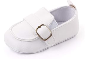 MASOCIO Scarpine Neonato Primi Passi Scarpe Prima Infanzia Scarpette Bimbo con Suole Morbide Antiscivolo
