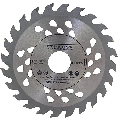 Top Qualität Sägeblatt für Winkelschleifer 115 mm für Holz Trennscheiben Kreissägeblatt 115 x 22 x 24T