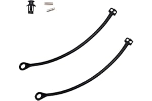 Biglumin 2 PCS Ligne de Bouchon de Réservoir de Carburant, Bouchon de Réservoir de Carburant Câble Fil Accessoire de Remplacement de Voiture pour A3 A4 A5 A6 Q3 Q5 Q7 Compatible VW Bora Audi Passat B5