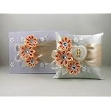 Gästebuch + Ringkissen in vielen Farben.