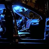 Color de la luz: azul 2x luz de lectura azul SMD LED adecuada para Citroen C1 C2 C3 C4 C5 Coupe Saxo Can T10 W5W