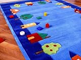 Lifestyle Kinderteppich Spielwelt Blau in 4 Größen !!! Sofort Lieferbar !!! - 4