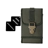 xhorizon® 1000D Nylon Armee Camo Berühren Duty Taktisch MOLLE Universal Kompatible Mehrerzweck Größe Kapazität Übergröße Outdoor Camping Wanderung Radtour Smartphone Halfter EDC Tragen Accessoire Beutel Hülle Taillepäckchen Tasche mit Gürtel Schlaufe & Verstellbarem Verschluss ZA5 Breiftasche Geldbeutel Für iPhone 6 (4.7'') iPhone 6 Plus (5.5'') Samsung Galaxy Note (i9220) Note II/III/4 Note Edge Galaxy S5(i9600) S6(G9200) S6 Edge(G9250) LG G2/G3/G4 HTC Sony Xperia Z3 Z3+(Z4) New Moto G/E/X