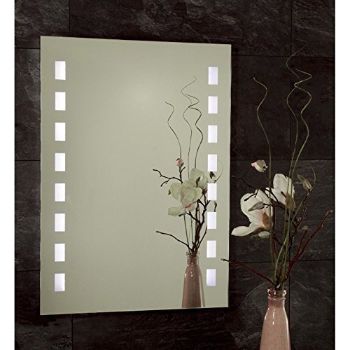 B-WARE LED Badspiegel mit Dimmer 50 x 70 cm