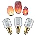 Produktbild 3x Himalaya Salzkristall Glühbirne Ersatz für Salzlampe 15w SES E14 Edisonsockel