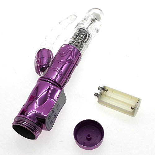 Preisvergleich Produktbild Doppel-Penetrationen Thrusting Klapperschlange Dildo Zerhacker Massager Violett