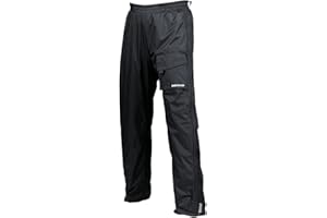 BERING Pantalon moto alon CHICAGO, Noir, Taille M