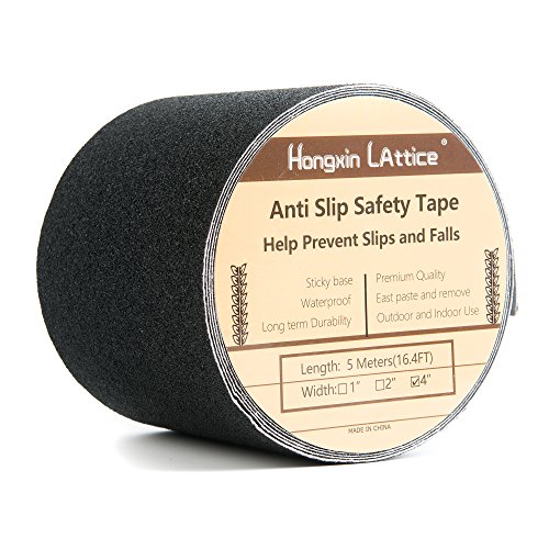100mm x 5M Antirutsch Klebeband Grip Tape Sicherheitsband Schwarz