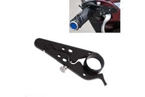 Auveach Cruise Control pour moto universel contrôle direction moto poignée de poignet Cramp Lock aluminium en silicone