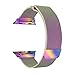 Produktbild Für Apple Watch Serie 4 40mm Armband,Colorful Milanese Magnetverschluss Schließe Mesh Loop Edelstahl iWatch Band Ersatz Armband Armband für Apple Uhrenarmband Series 4 40mm, Mehrfarbig