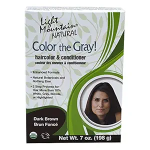 Light Mountain Natural 2 Piece Natural Color The Gray!, Dark Brown