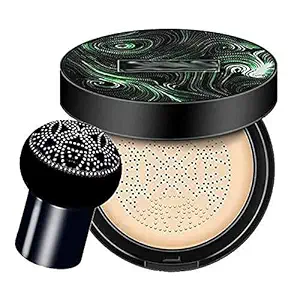 Techicon 3 in 1 CC and BB Water Proof Foundation Cream with Air Cushion Mushroom - 20Gram