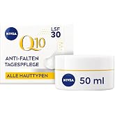 Nivea Q10 Power Anti-Wrinkle + Firming Protective Day Cream Pack of 1 1 x 50 ml Face Cream with SPF 30 Day Cream for Smoother & Younger Looking Skin