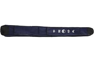 BONKZEBU Chinese Martial Arts Thick Canvas Single Layer Sword Multifunction Shoulder Carry Bag