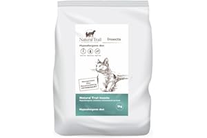 2kg NATURAL TRAIL CAT INSECTS Protein, hypoalergiczna, monoproteinowa, bezbożowa, sucha karma dla kotów premium, na bazie białka owadów