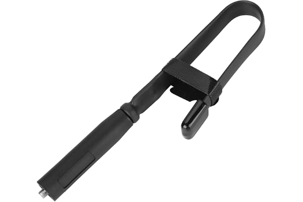Antenne Pliante pour Talkie-Walkie, Antenne Double Bande SMA VHF/UHF 136-520 MHz Double Gain 33 / 47cm avec Interface SMA Femelle pour Uv-5R, Uv-5Ra, Uv-5Rc, Uv-5Re, Uv-82(33cm)
