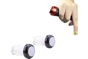 DIOCHE 2 Pcs 5 Couleurs LED Lampes Indicateurs Vélo, Feux Clignotants de Direction Lampe de Sécurité pour Poignée Guidon de Bicyclettes