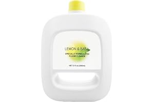 ZROLBENTG Bodenreiniger 930mL, Kompatibel mit Narwal Freo/Freo X Ultra, Reinigungsmittel Zubehör, Zitronen-Basilikum-Duft